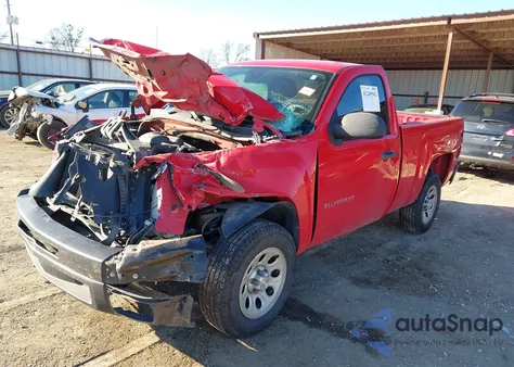 2010 Chevrolet Silverado 1500 Work Truck из США, поврежденный, VIN 1GCPCPEX5AZ208280